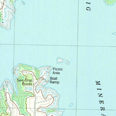 United States Geological Survey Gordonville, TX-OK (1982, 24000-Scale) digital map