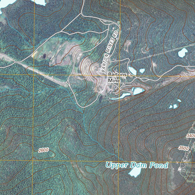 United States Geological Survey Gore Mountain, NY (2010, 24000-Scale) digital map