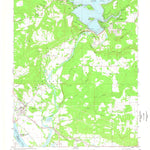 United States Geological Survey Gore, OK (1974, 24000-Scale) digital map