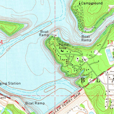 United States Geological Survey Gore, OK (1974, 24000-Scale) digital map
