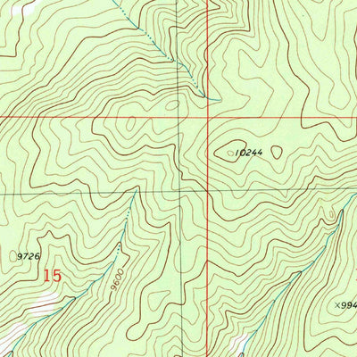 United States Geological Survey Gore Pass, CO (1980, 24000-Scale) digital map