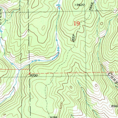 United States Geological Survey Gore Pass, CO (1980, 24000-Scale) digital map