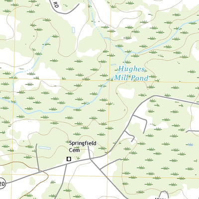 United States Geological Survey Goretown, SC (2020, 24000-Scale) digital map