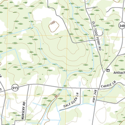 United States Geological Survey Goretown, SC (2020, 24000-Scale) digital map