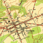 United States Geological Survey Gorham, ME (1950, 24000-Scale) digital map