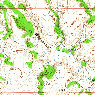 United States Geological Survey Gorham, ND (1963, 24000-Scale) digital map