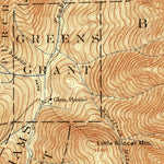 United States Geological Survey Gorham, NH-ME (1893, 62500-Scale) digital map
