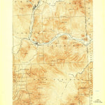 United States Geological Survey Gorham, NH-ME (1896, 62500-Scale) digital map