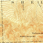 United States Geological Survey Gorham, NH-ME (1896, 62500-Scale) digital map