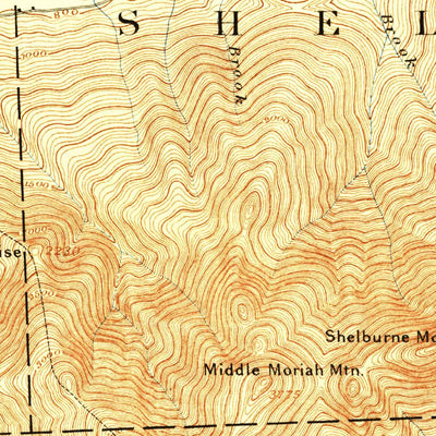 United States Geological Survey Gorham, NH-ME (1896, 62500-Scale) digital map