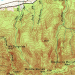 United States Geological Survey Gorham, NH-ME (1937, 62500-Scale) digital map
