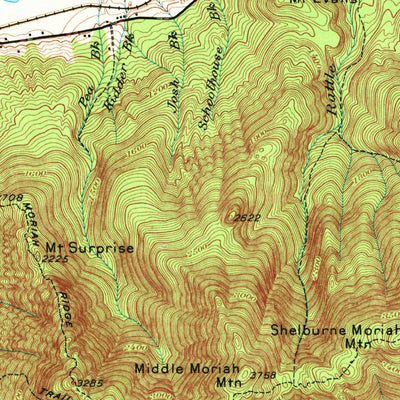 United States Geological Survey Gorham, NH-ME (1937, 62500-Scale) digital map