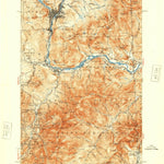 United States Geological Survey Gorham, NH-ME (1942, 62500-Scale) digital map