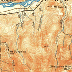 United States Geological Survey Gorham, NH-ME (1942, 62500-Scale) digital map