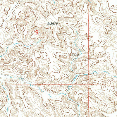 United States Geological Survey Gorham SW, ND (1963, 24000-Scale) digital map