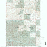 United States Geological Survey Gorham SW, ND (1997, 24000-Scale) digital map