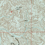 United States Geological Survey Gorham SW, ND (1997, 24000-Scale) digital map