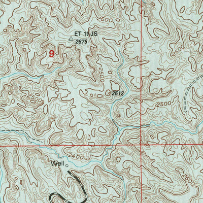 United States Geological Survey Gorham SW, ND (1997, 24000-Scale) digital map