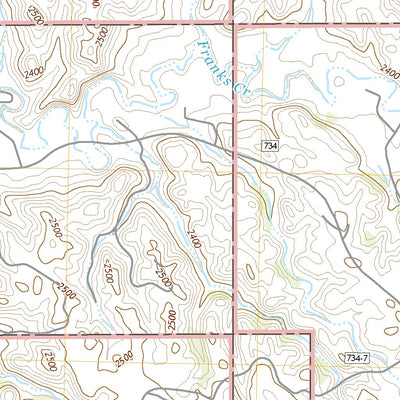 United States Geological Survey Gorham SW, ND (2020, 24000-Scale) digital map