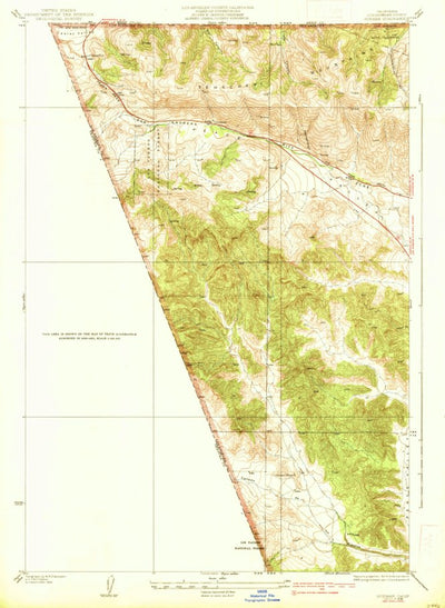 United States Geological Survey Gorman, CA (1938, 24000-Scale) digital map