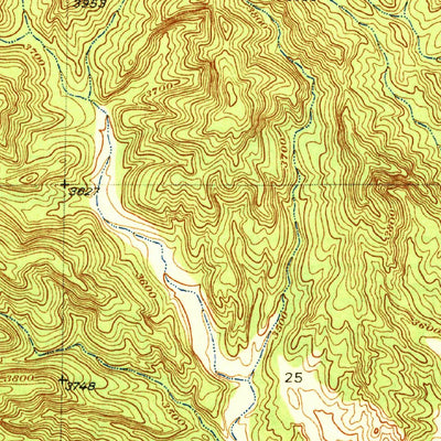 United States Geological Survey Gorman, CA (1938, 24000-Scale) digital map