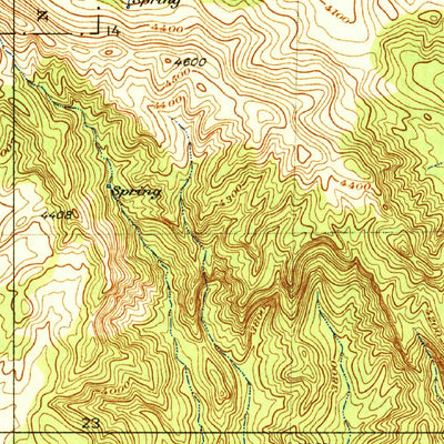 United States Geological Survey Gorman, CA (1938, 24000-Scale) digital map