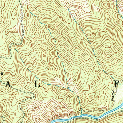 United States Geological Survey Gorman Hill, ID (1965, 24000-Scale) digital map