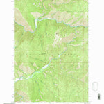 United States Geological Survey Gorman Hill, ID (1994, 24000-Scale) digital map