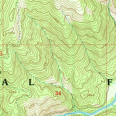 United States Geological Survey Gorman Hill, ID (1994, 24000-Scale) digital map
