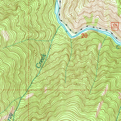 United States Geological Survey Gorman Hill, ID (1994, 24000-Scale) digital map