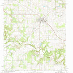 United States Geological Survey Gorman, TX (1968, 24000-Scale) digital map