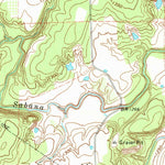 United States Geological Survey Gorman, TX (1968, 24000-Scale) digital map