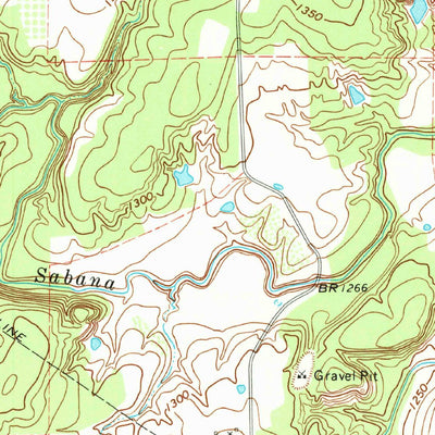 United States Geological Survey Gorman, TX (1968, 24000-Scale) digital map