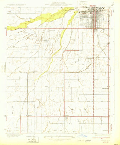 United States Geological Survey Gosford, CA (1932, 31680-Scale) digital map