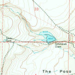 United States Geological Survey Goshawk Dam, CO (1967, 24000-Scale) digital map