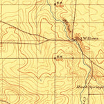 United States Geological Survey Goshen Hole, WY-NE (1899, 125000-Scale) digital map