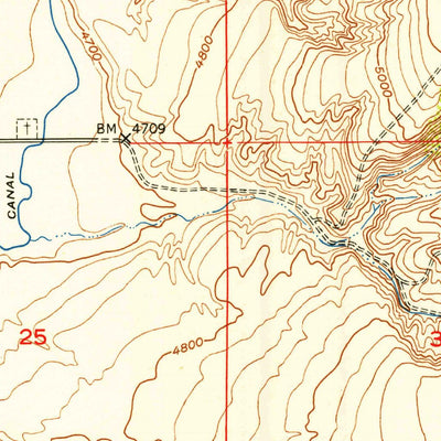 United States Geological Survey Goshen, ID (1952, 24000-Scale) digital map