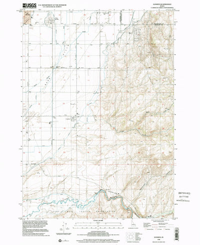 United States Geological Survey Goshen, ID (1998, 24000-Scale) digital map