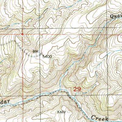 United States Geological Survey Goshen, ID (1998, 24000-Scale) digital map