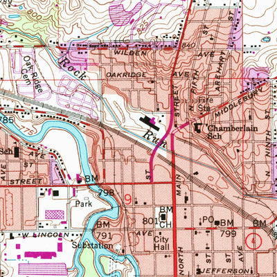 United States Geological Survey Goshen, IN (1959, 24000-Scale) digital map