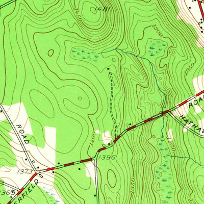 United States Geological Survey Goshen, MA (1955, 24000-Scale) digital map