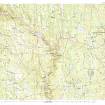 United States Geological Survey Goshen, MA (1990, 25000-Scale) digital map