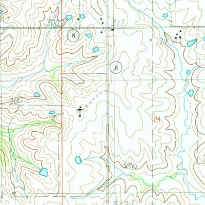United States Geological Survey Goshen, MO (1984, 24000-Scale) digital map