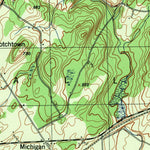 United States Geological Survey Goshen, NY (1943, 31680-Scale) digital map