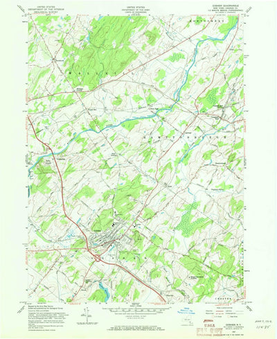 United States Geological Survey Goshen, NY (1957, 24000-Scale) digital map