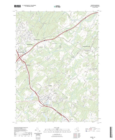 United States Geological Survey Goshen, NY (2023, 24000-Scale) digital map