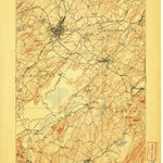 United States Geological Survey Goshen, NY-NJ (1908, 62500-Scale) digital map
