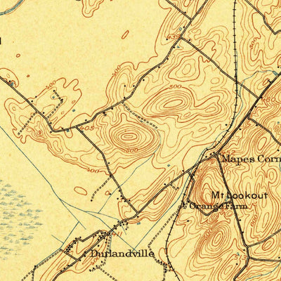United States Geological Survey Goshen, NY-NJ (1908, 62500-Scale) digital map