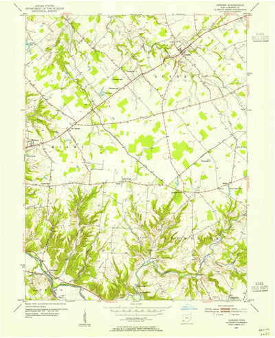 United States Geological Survey Goshen, OH (1953, 24000-Scale) digital map