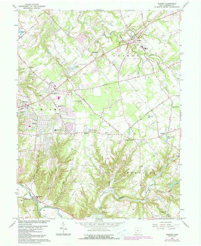United States Geological Survey Goshen, OH (1965, 24000-Scale) digital map